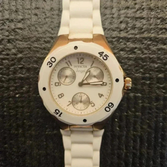 Invicta Angel Watch Amazing Used Condition- New Battery - Picture 3 of 7